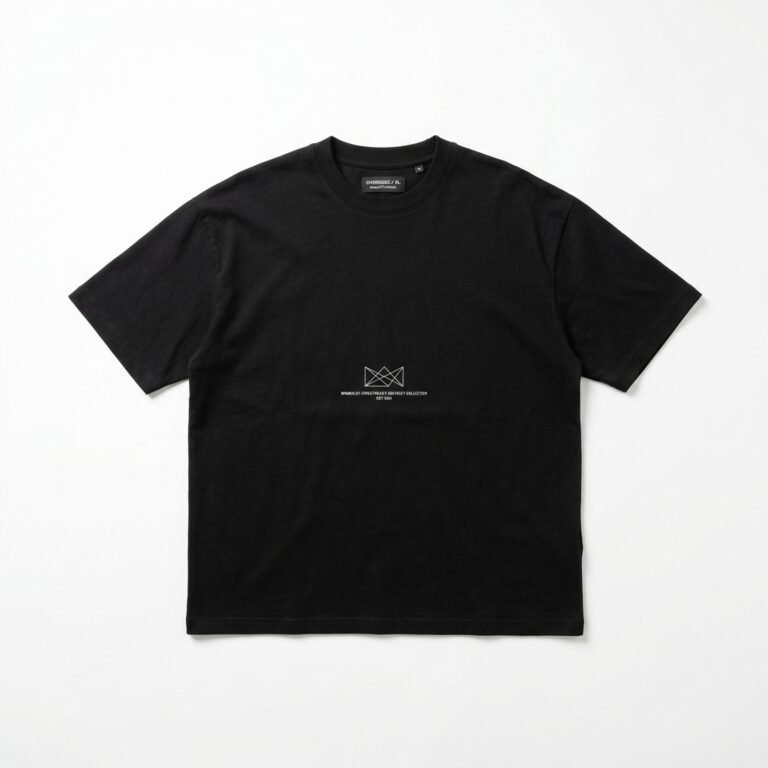 Veirdo Men’s Pure Cotton Graphic Printed Oversized T-Shirt