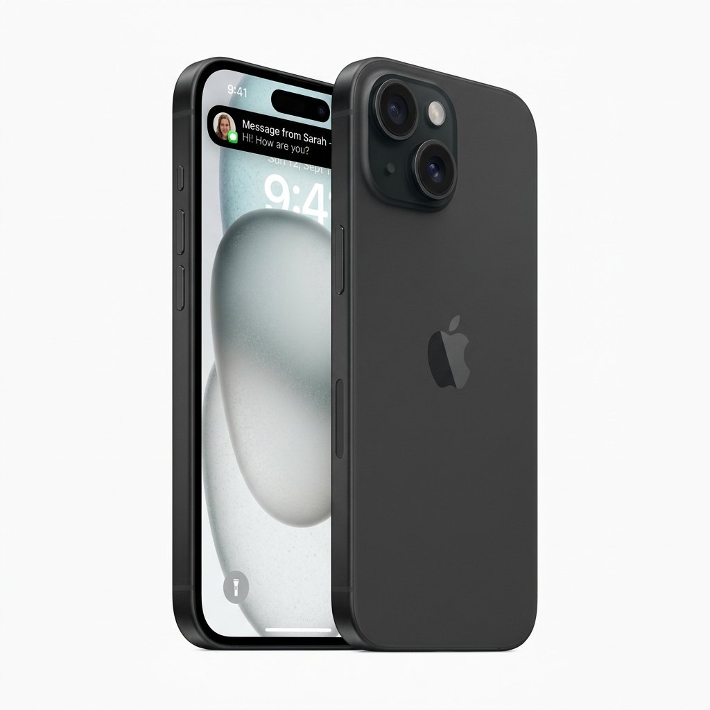 Apple iPhone 15 (128 GB) – Dynamic Island, 48MP Main Camera